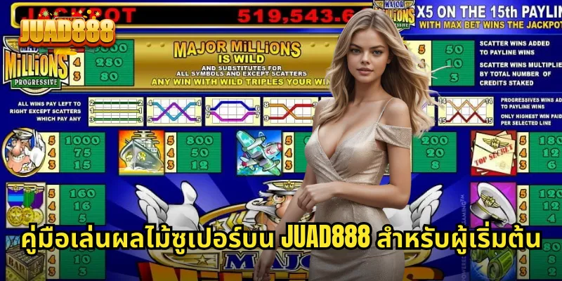 คู่มือเล่นผลไม้ซูเปอร์บน JUAD888 สำหรับผู้เริ่มต้น